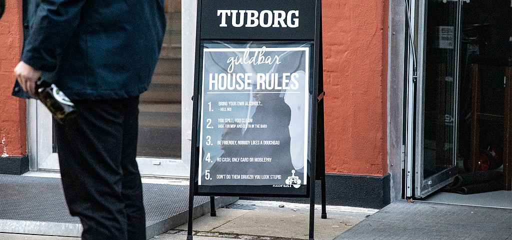 Guldbar ligger på Guldbergsgade